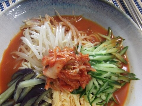 驚異の１６５kcal★韓国風★五目冷し麺